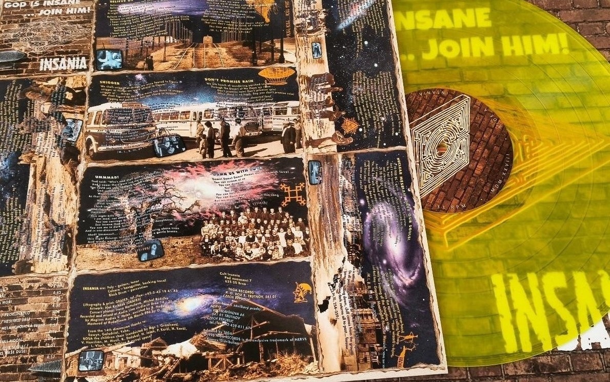 Insania – God Is Insane ... Join Him (LP) - 5
