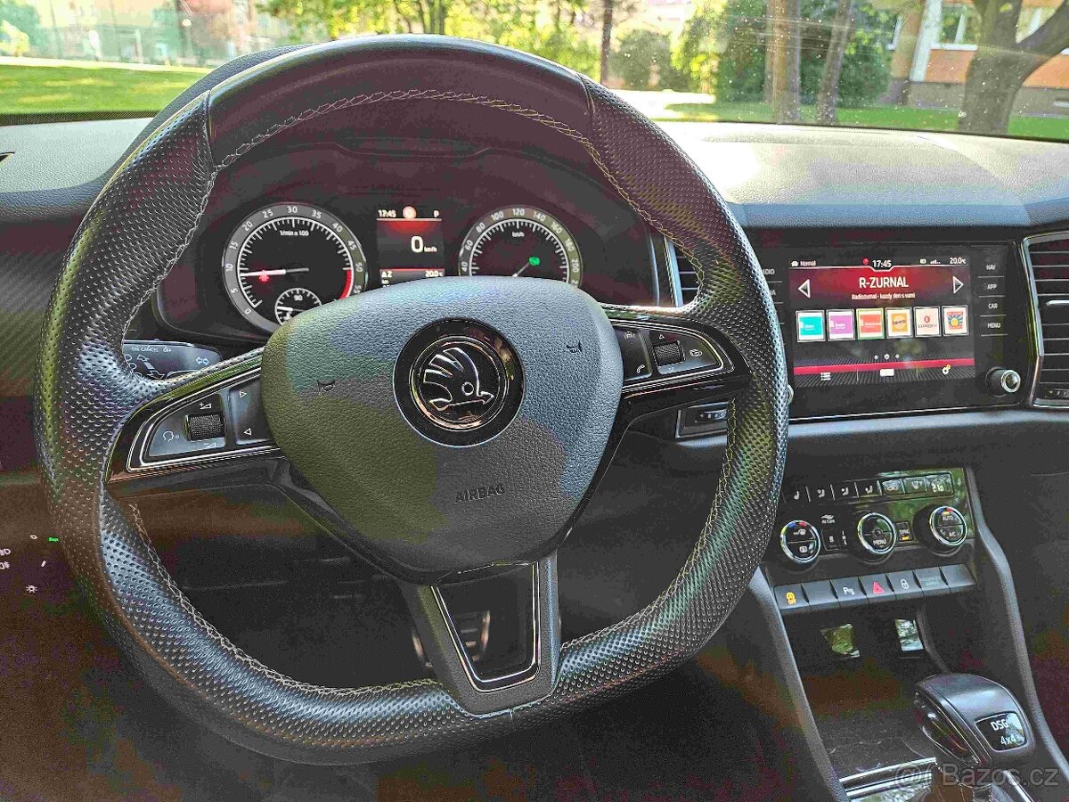 Škoda Kodiaq 4x4, DSG, 110kw, DPH, webasto