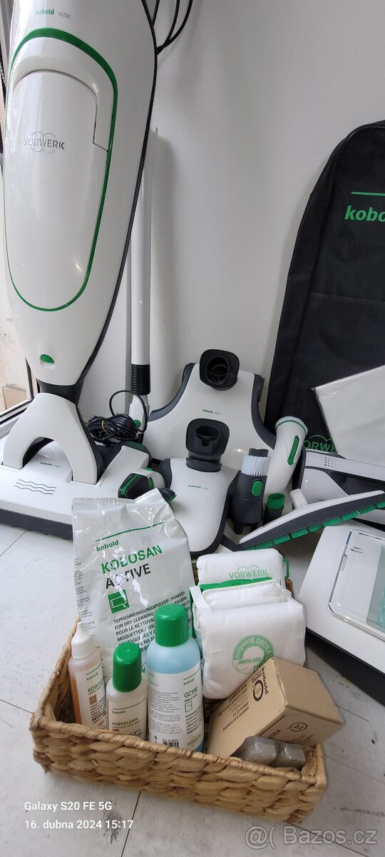 Vorwerk vysavač Kobold VK200 A příslušenství - 5