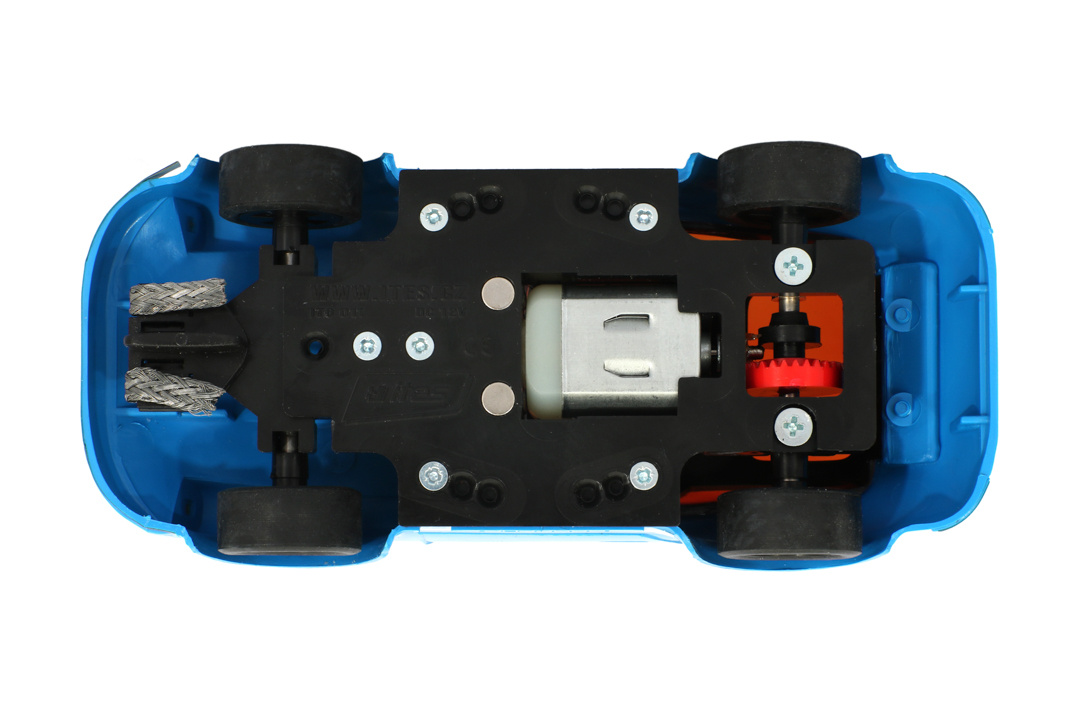 Závodní Auto – PORSCHE 911 modré – ITES 1:32 - 5