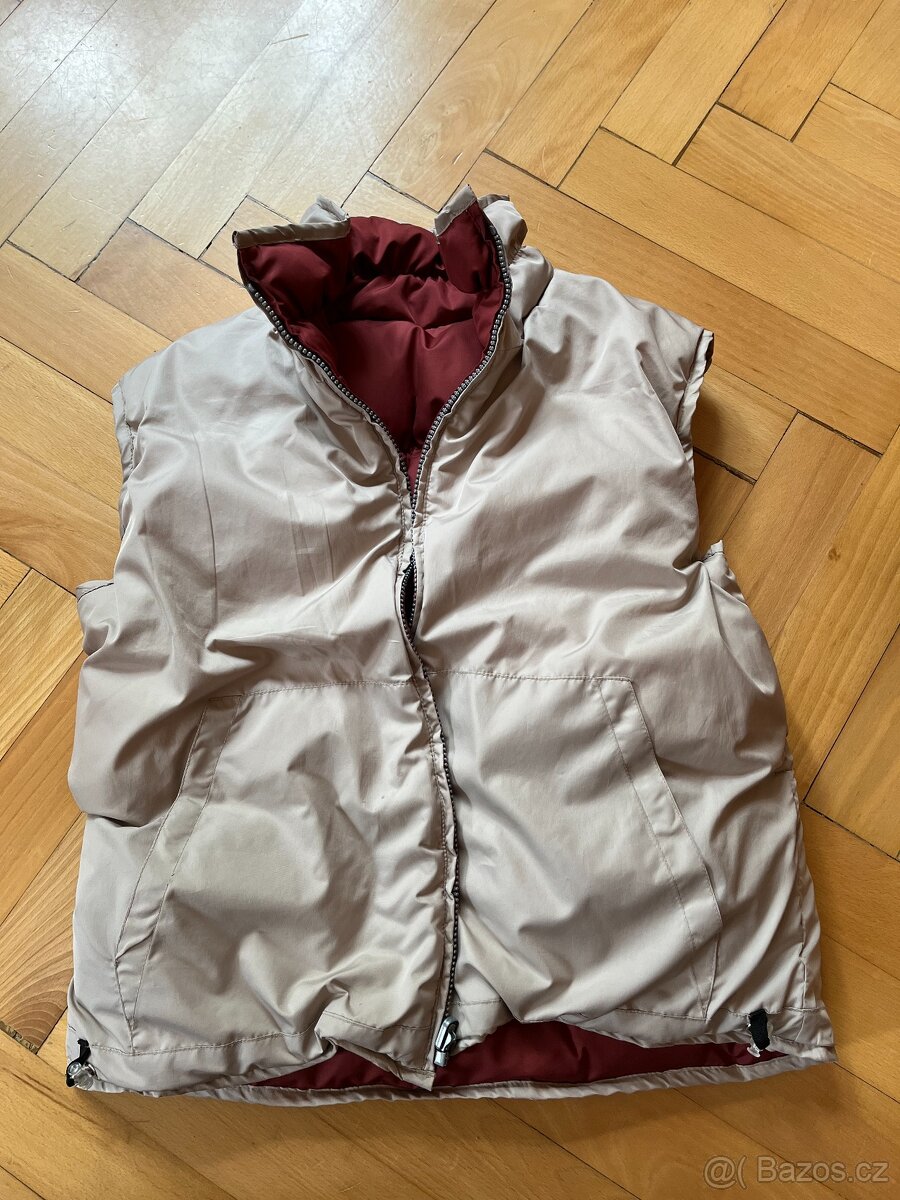 péřová oboustranná vesta Alpine pro vel. M - 5