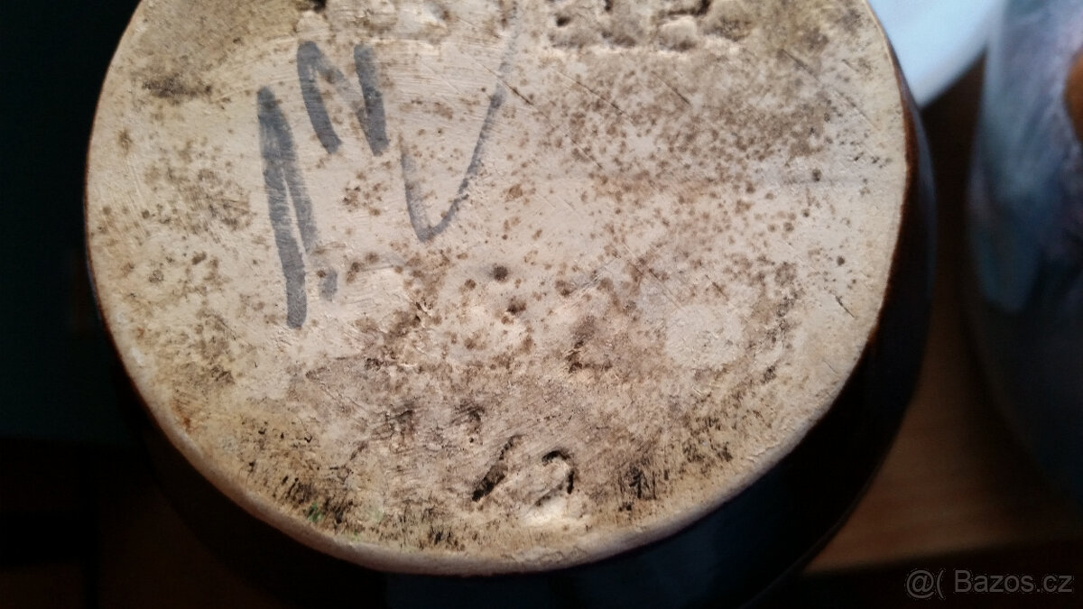 keramický džbán značený keramika Kostelec - 5