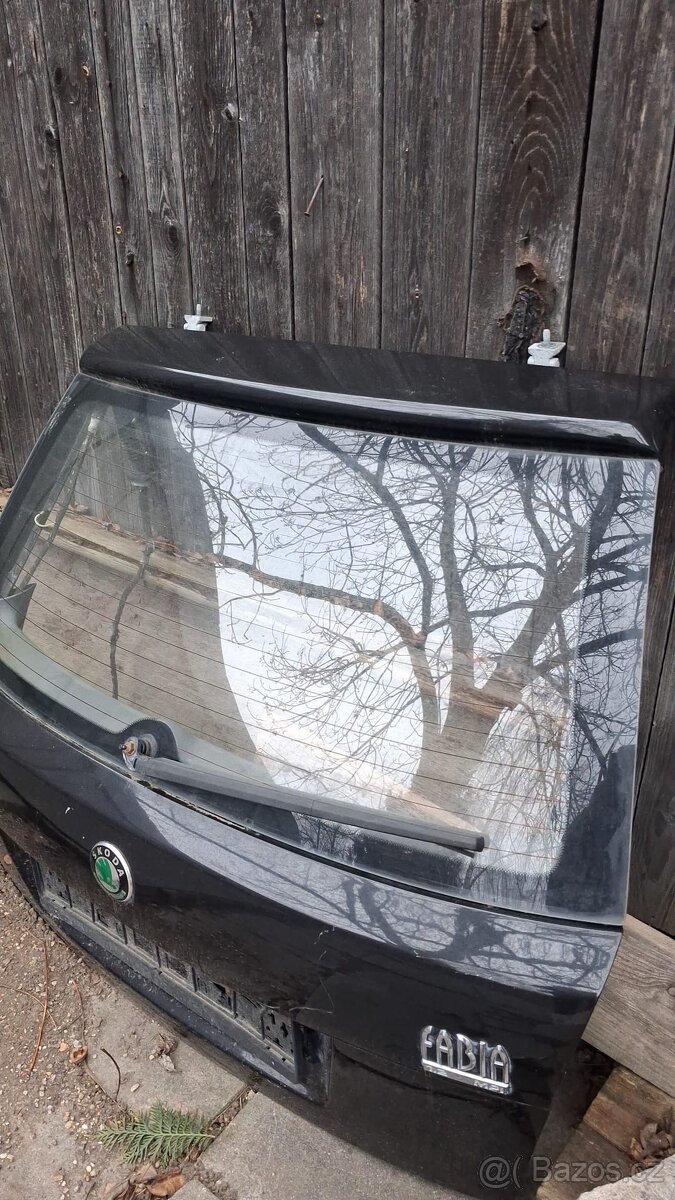 Zadní dveře Fabia 1, černé - 5