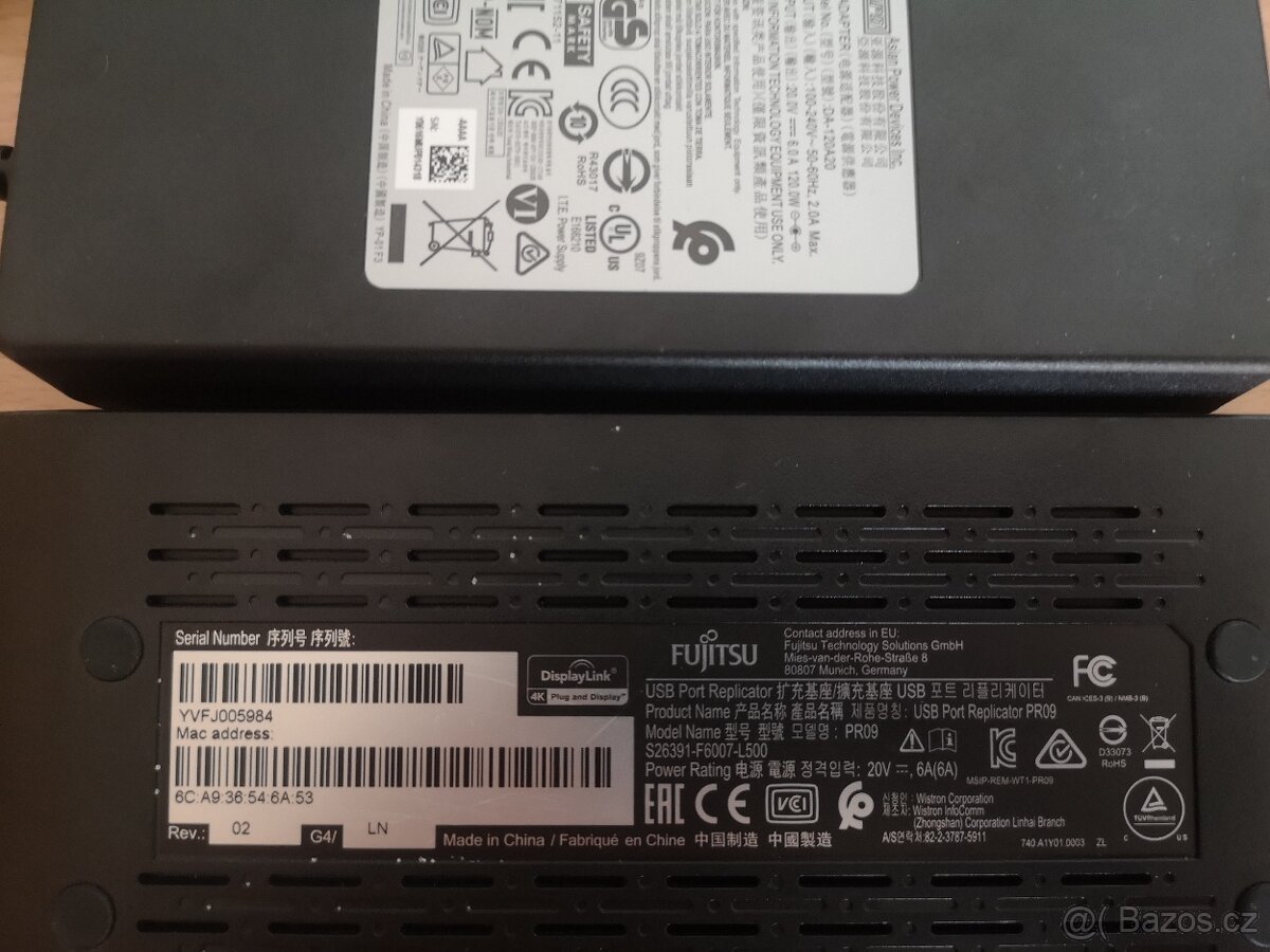 Dokovací stanice Fujitsu PR09 - 5