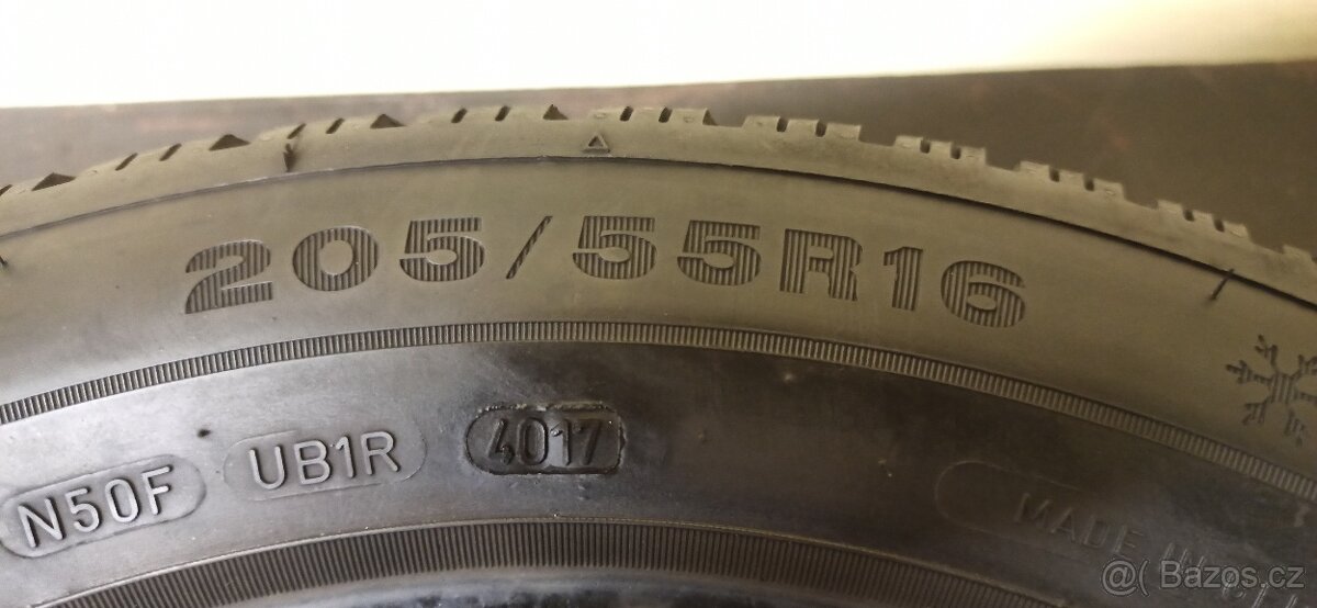 Dunlop Winter Sport 5 205/55 R16 91H 5 mm - 5