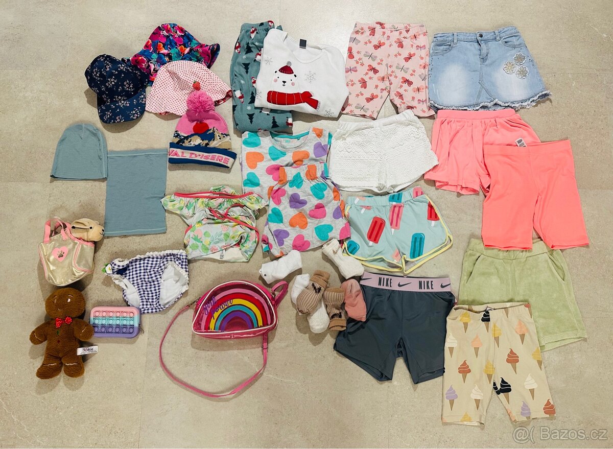 Lindex balíček značkového oblečení pro holčičku 122/128 - 5