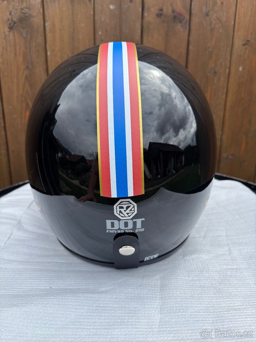 Retro helma na motorku - 5