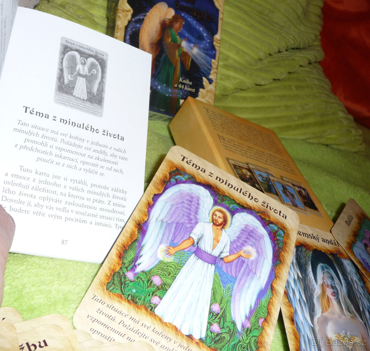 Vykládací karty Andělská terapie Doreen Virtue PhD. +kniha - 5