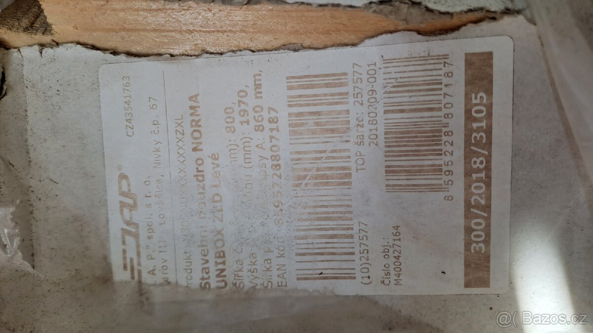 Kazetové dveře JAP do dutiny - 5