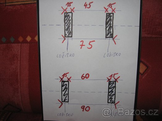 Disk 4,50-6 pro pneu 15 x 6,00-6 - 5