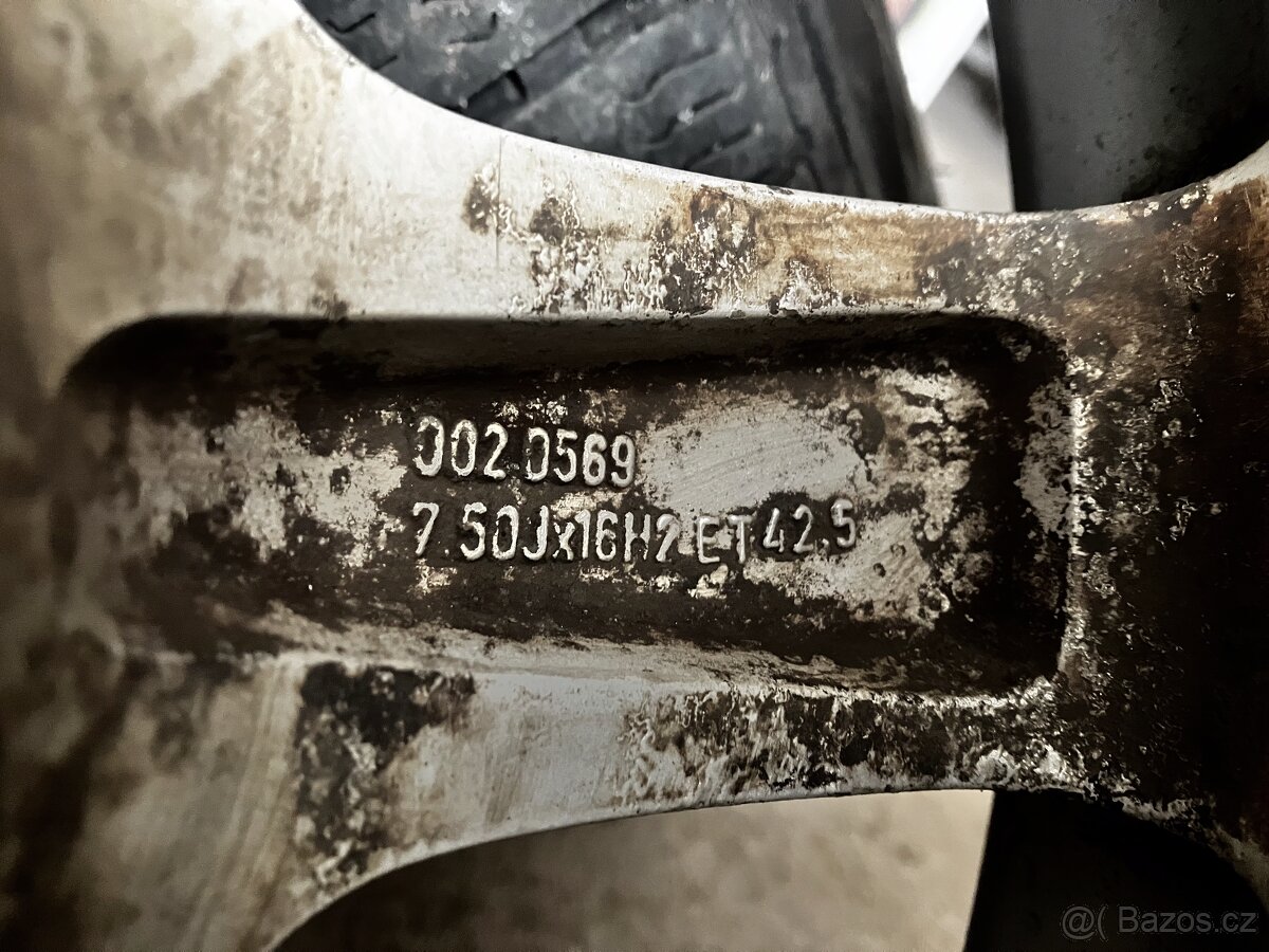 Prodám alu kola 16" - 5