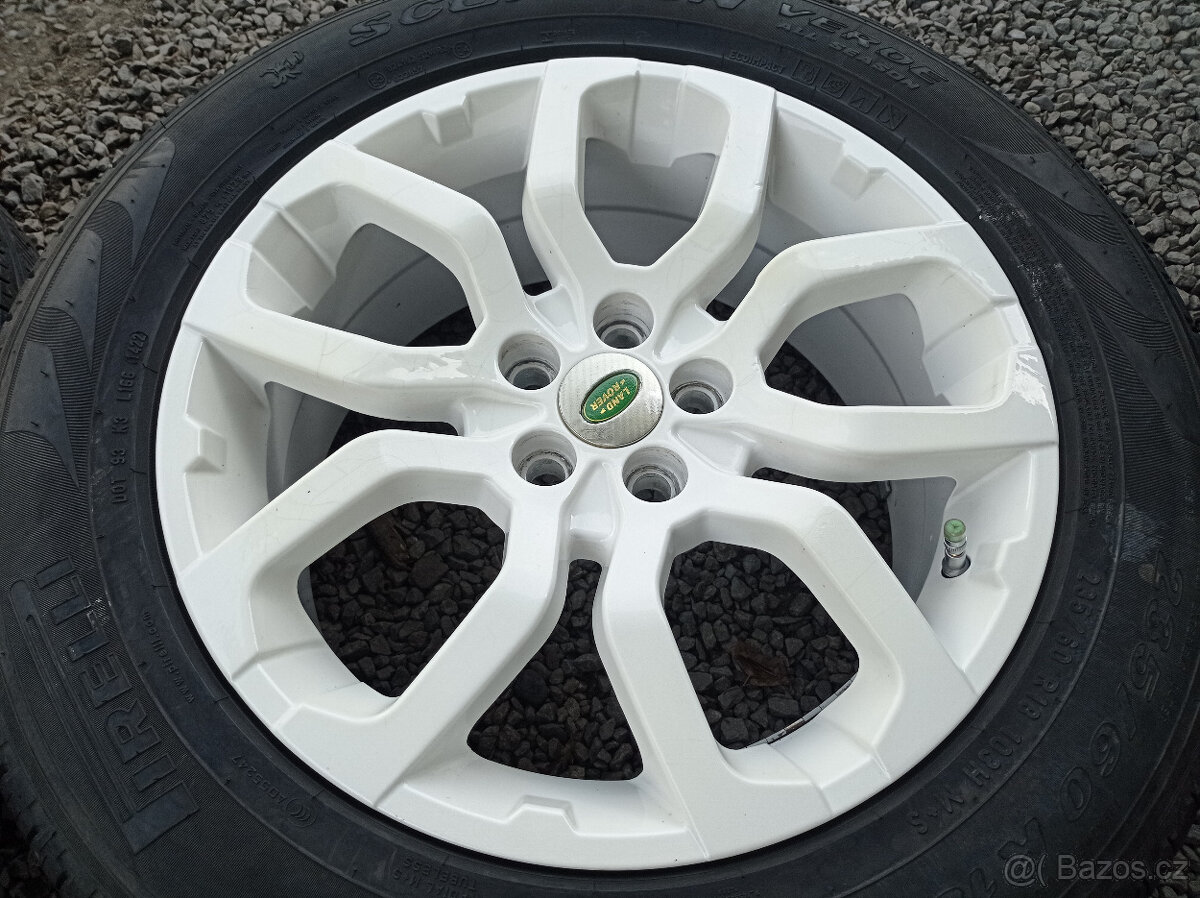 5x108 alu 8Jx18 ET45 z vozu Land Rover alu disky