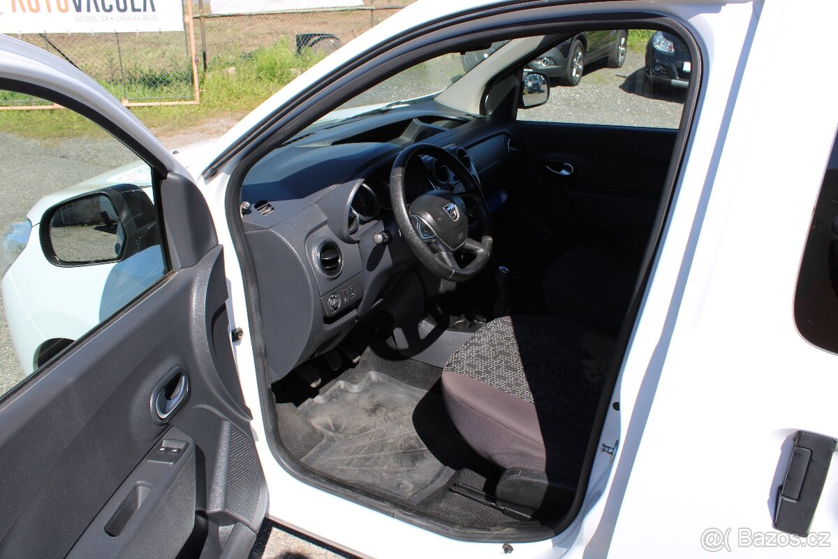 Dacia Dokker 1,3TCe 75KW, 1.maj.,ČR,serviska, r.v. 2020 - 5