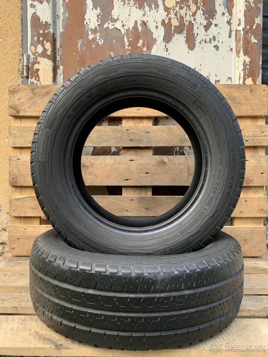 2ks 205/65/16C PointS/2022/107-105T/letní 7m - 5