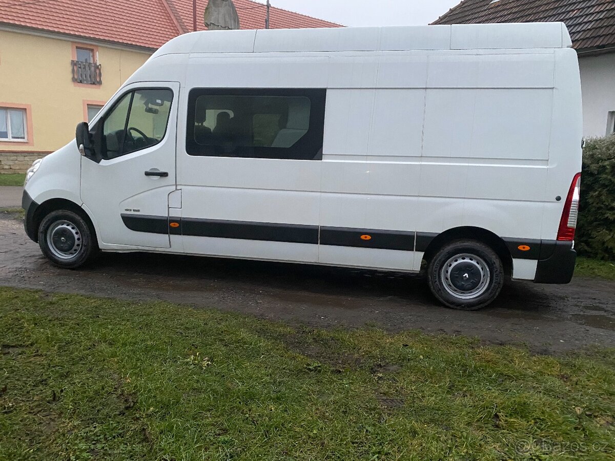 Renault Master 2.3DCi, MAXI - L3H3, 92kW, 6 míst ,KLIMA, TZ - 5