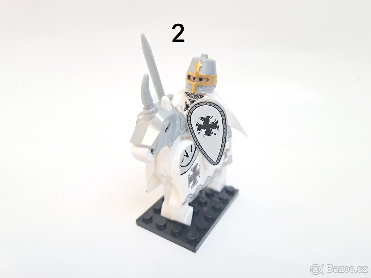 Minifigurky rytíři (1), typ Lego - 5