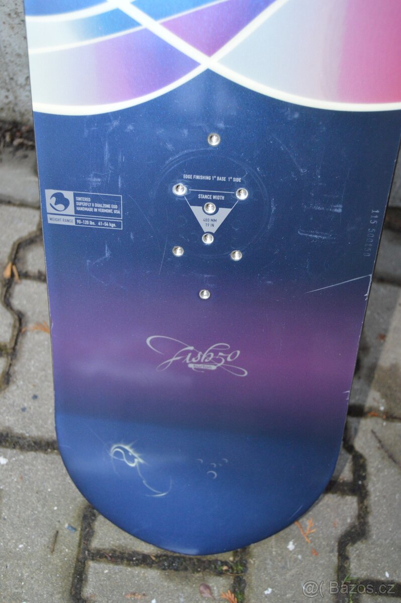 Snowboard Burton Fish 50 W48B13 - 5