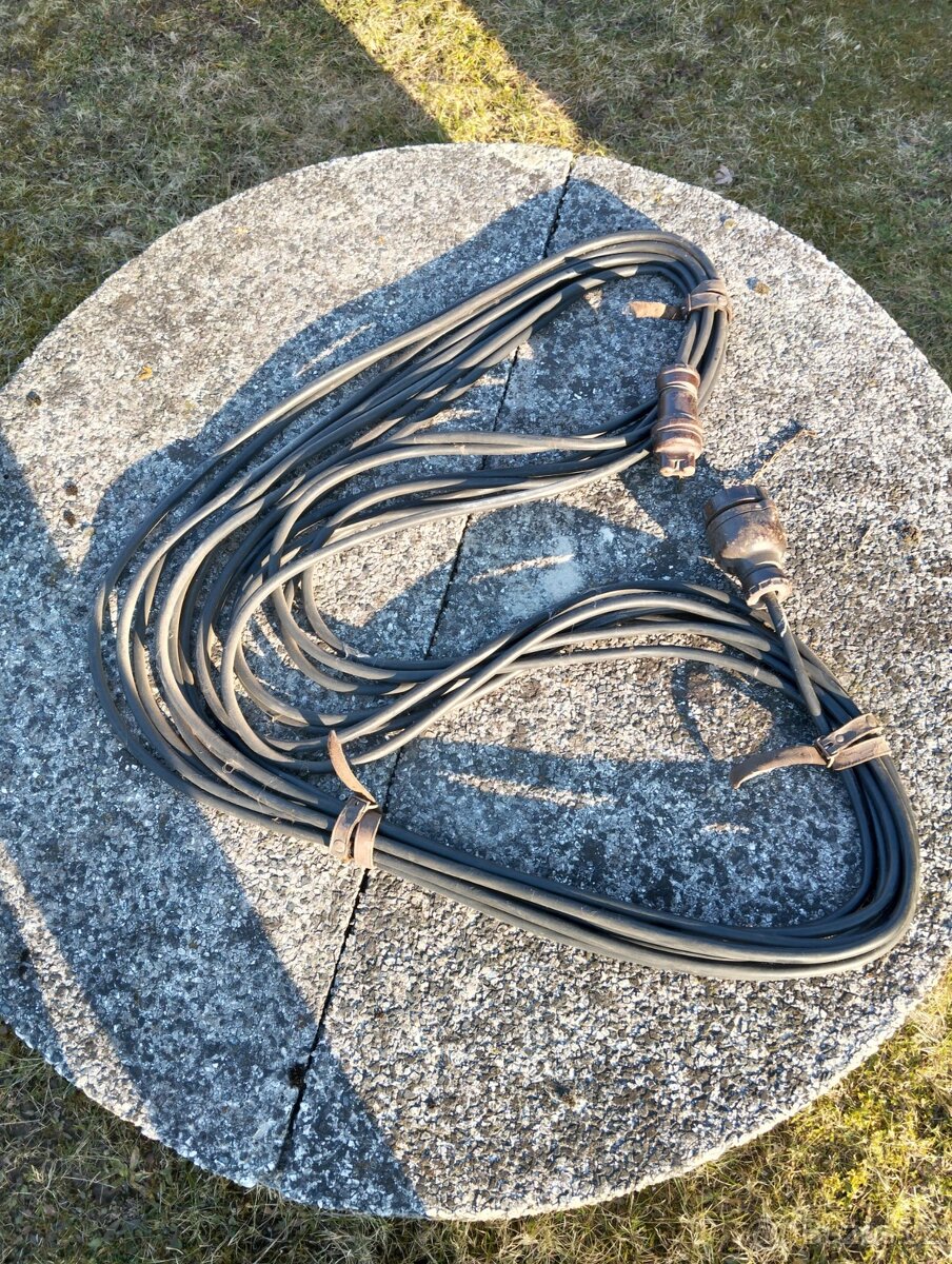 Prodám prodlužovací kabely guma - 5