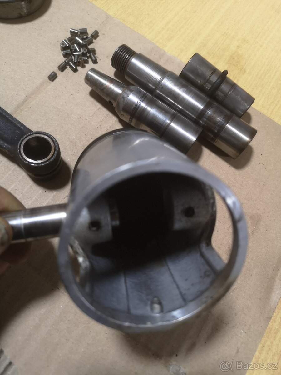 Jawa pérak250, díly klikovky - 5