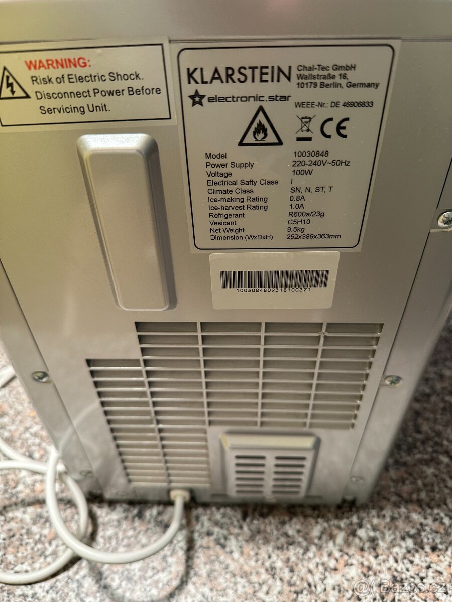 Výrobník ledu Klarstein Volcano 2G - 5