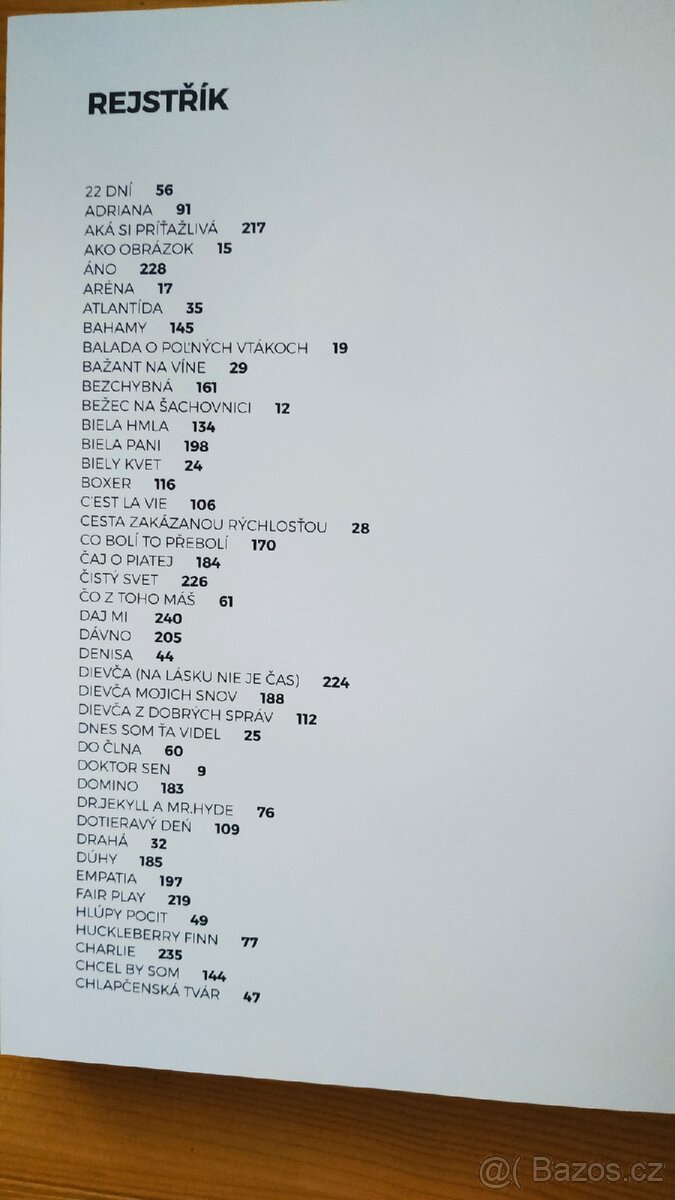 Nová kniha/zpěvník MEKY - Miro Žbirka Songbook - 5