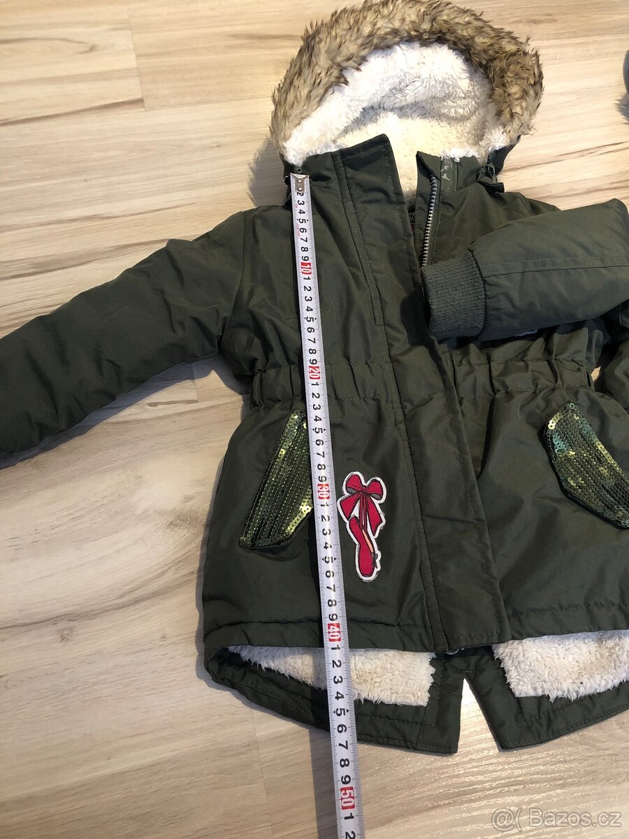 Zimní bundy pro dvojčata vel.98 - 5