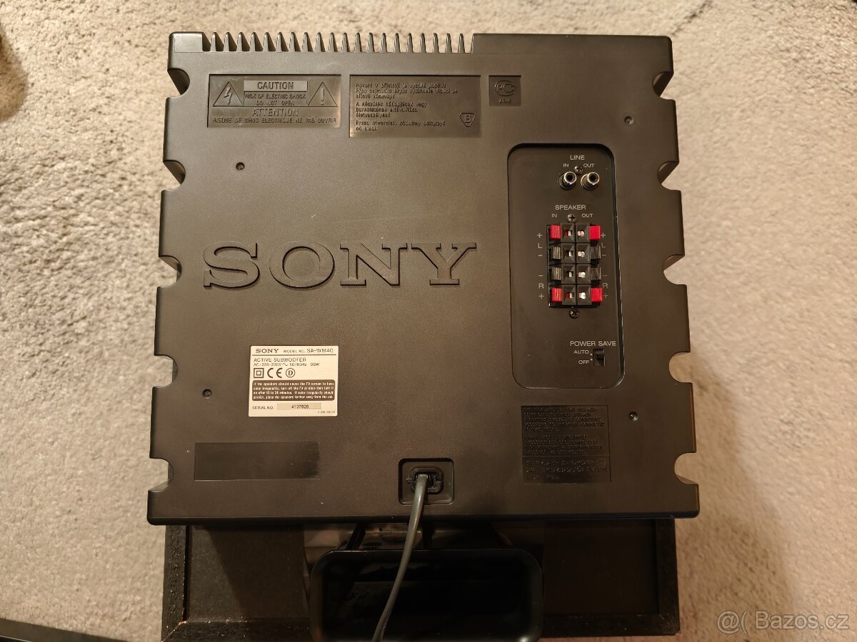 Prodám subwoofer Sony SA wm40 - 5