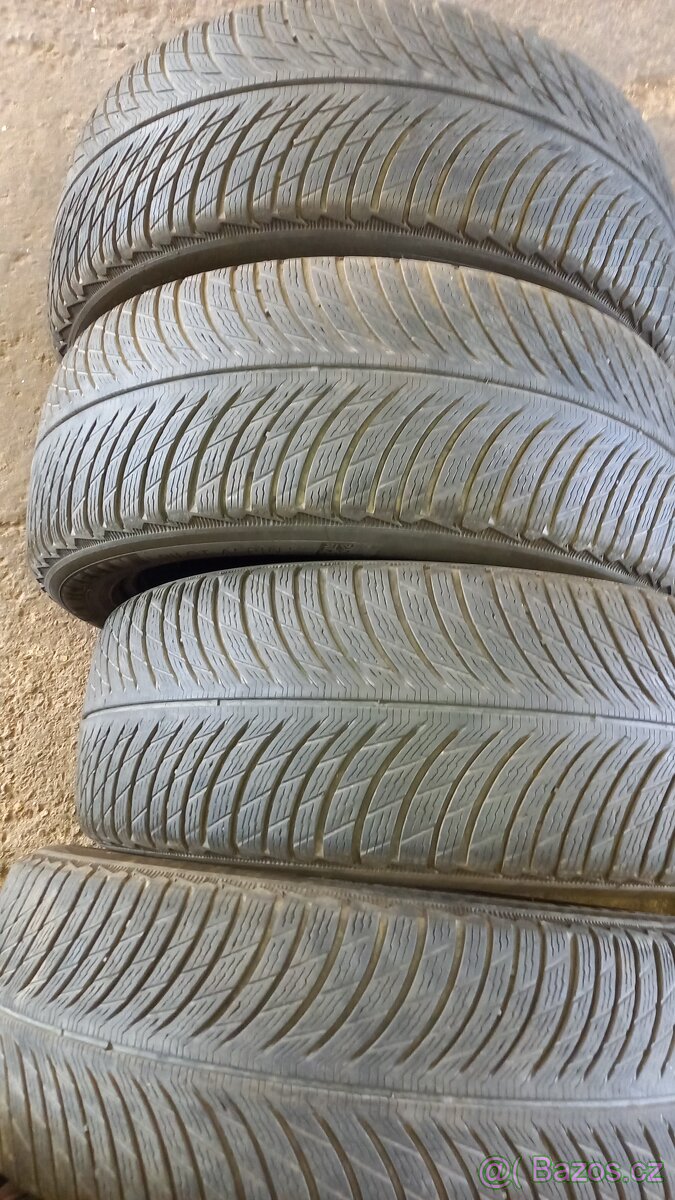 225/55/18 zimní Michelin 5mm( možná domluva na ceně) - 5
