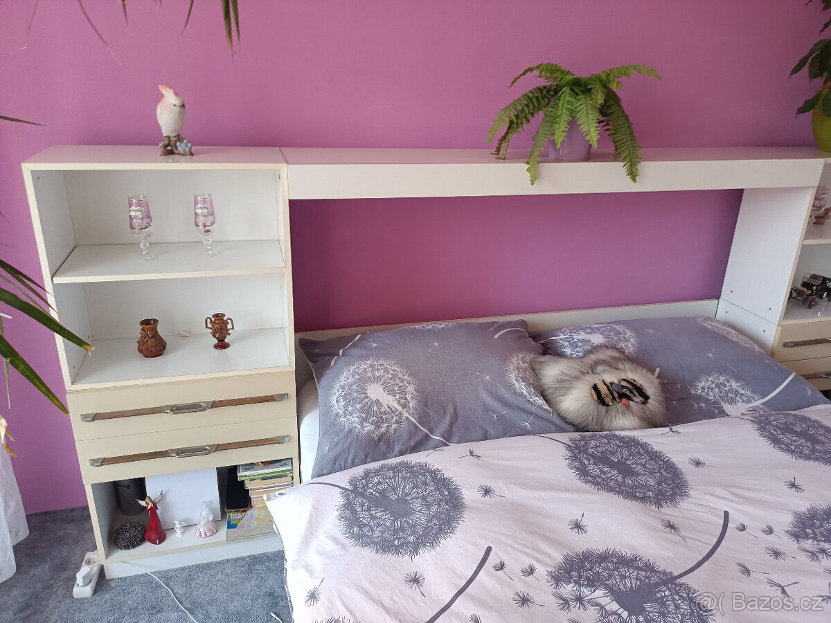 prodej postele a skříněk - 5