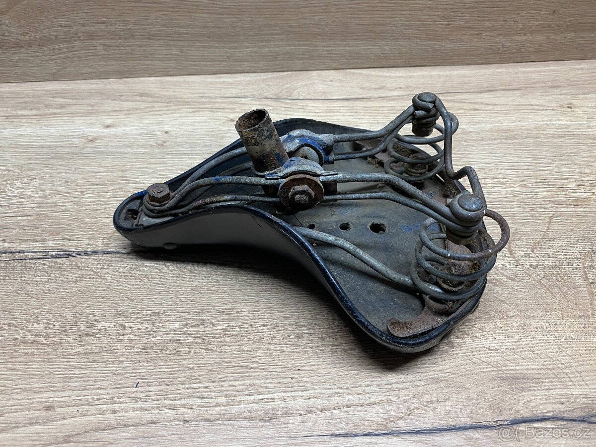 sedlo na kolo staré sedlo sedačka na jízdní kolo pružinová - 5