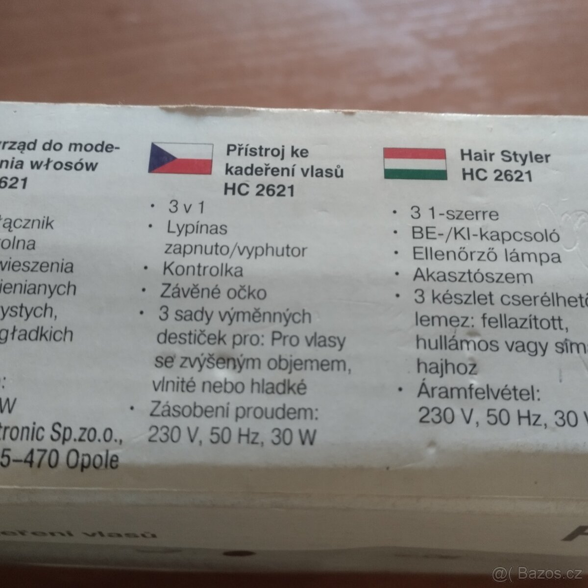 žehlička na vlasy clatronic hc 2621 - 5