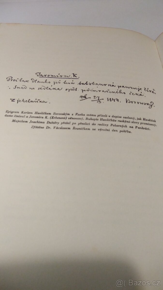Kniha - Životní dílo K.H.Borovský - 5