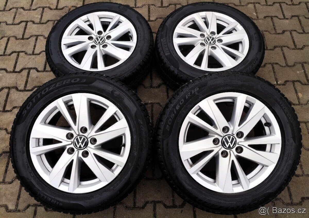 Alu kola originál Volkswagen Touran II 5x112 R16 Karlstadt - 5