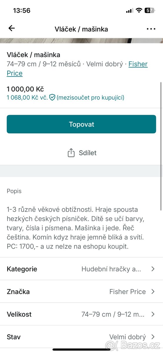 Mašinka vláček - 5