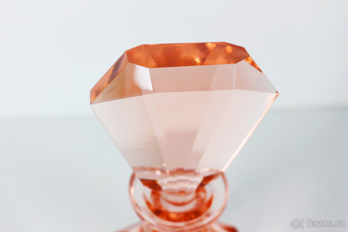 art deco likérová souprava Moser - 5