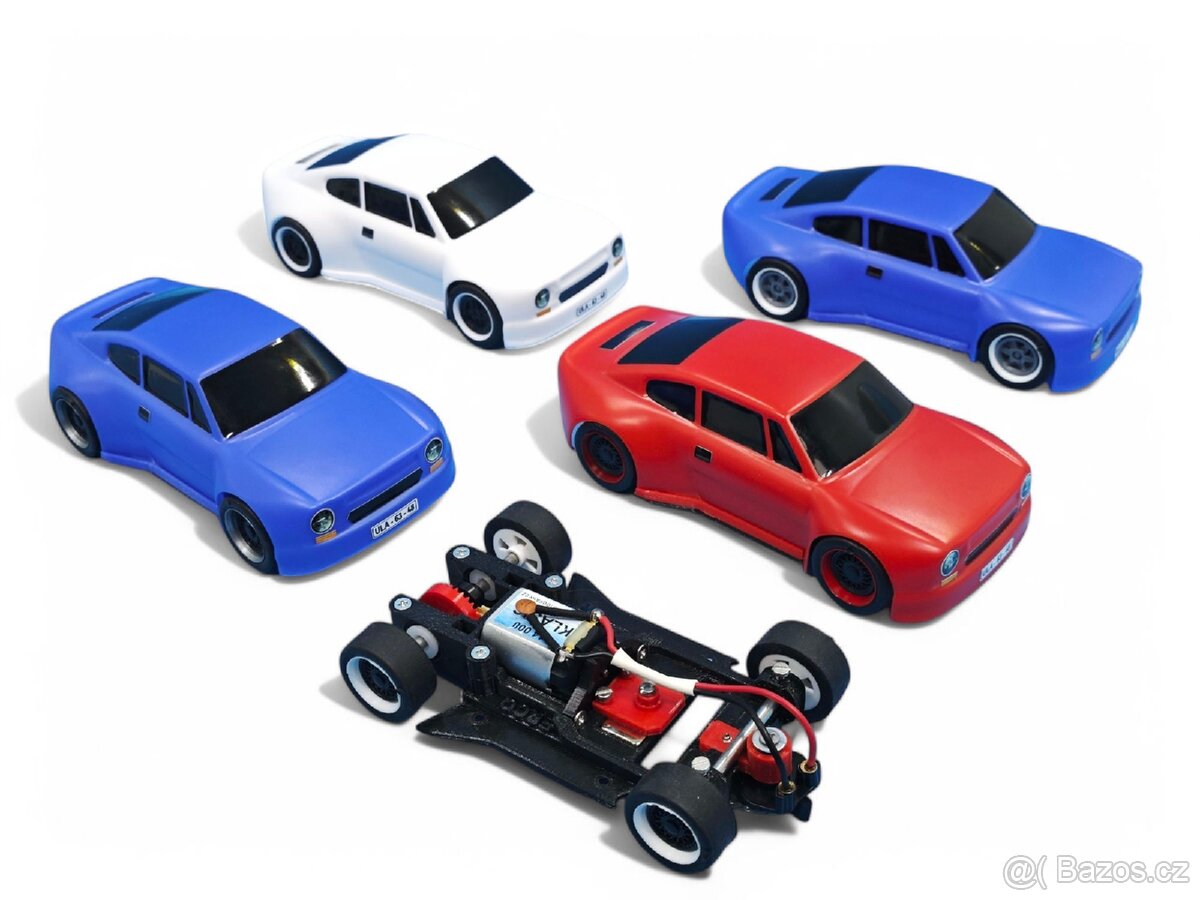 Autíčka 1:32 na autodráhu různé druhy - 5