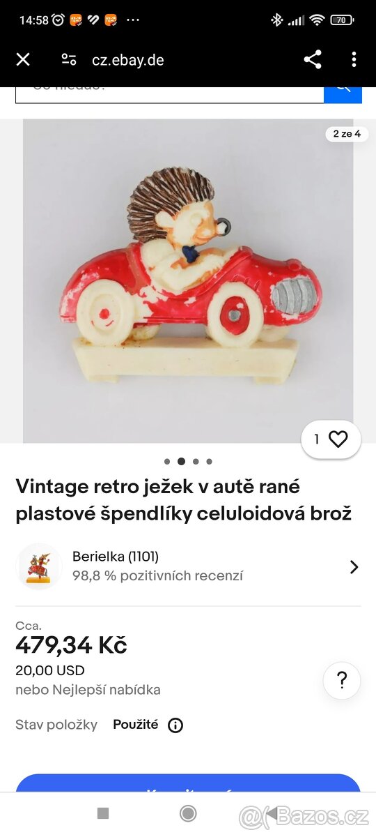 Turistický přívěsek,brož č3 - 5