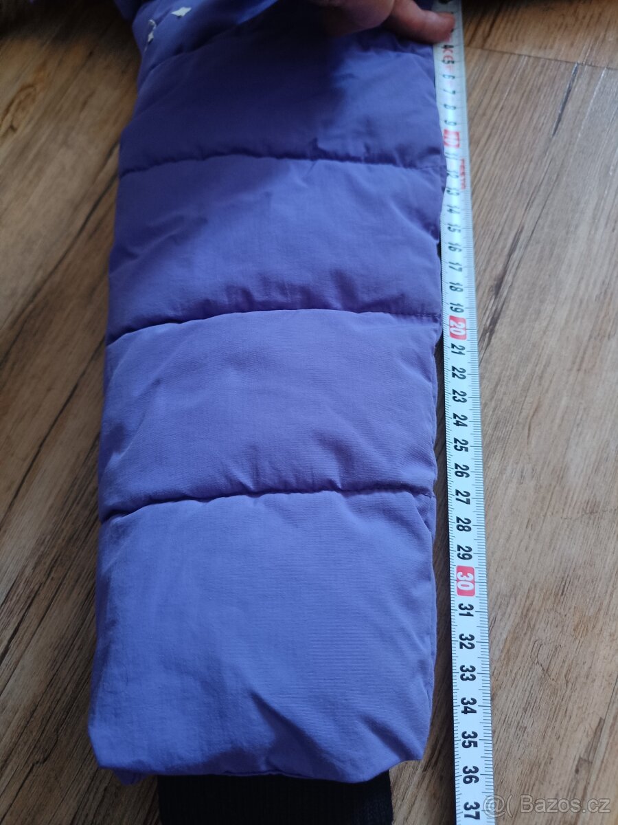 Zimní bunda , dívčí fialová - 5