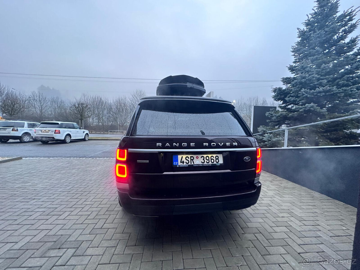 RANGE ROVER 5.0 S/C V8/386KW/AUTOBIOGRAPHY/ČR/SERVISNÍ KNIHA