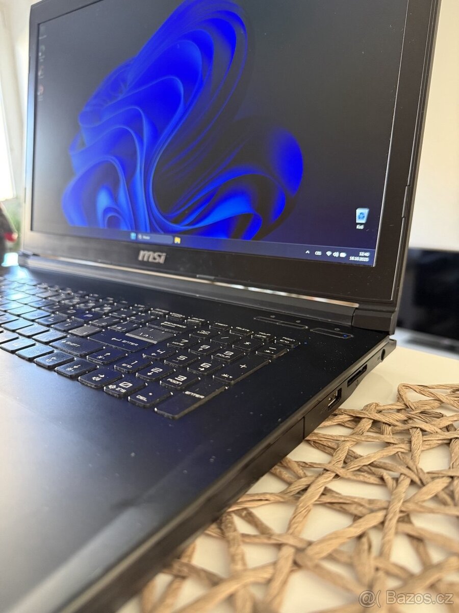 Prodám herní notebook MSI GL72 - 5