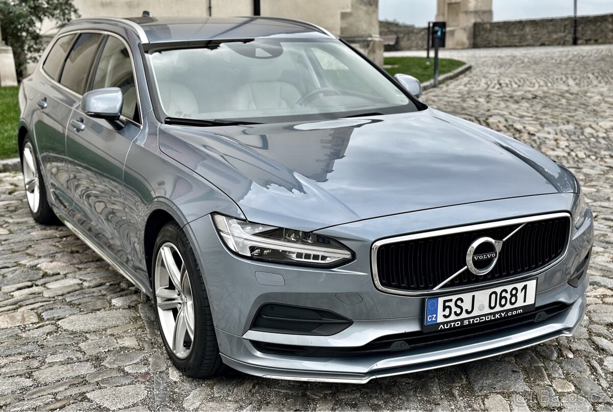 Volvo V90 D4, 1. majitel v ČR, DPH, 96 tis. km - 5