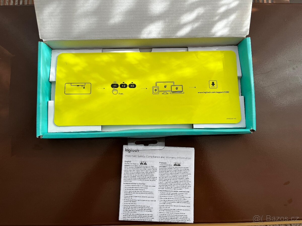 Klávesnice přenosná Bluetooth Logitech K380 - 5
