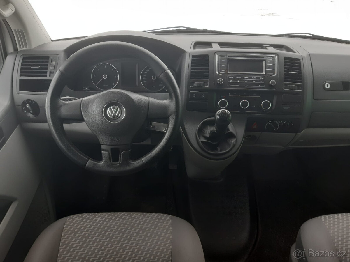 VW Transporter T5 facelift 2,0 ,soft VW 85kw, 2012, 9míst - 5