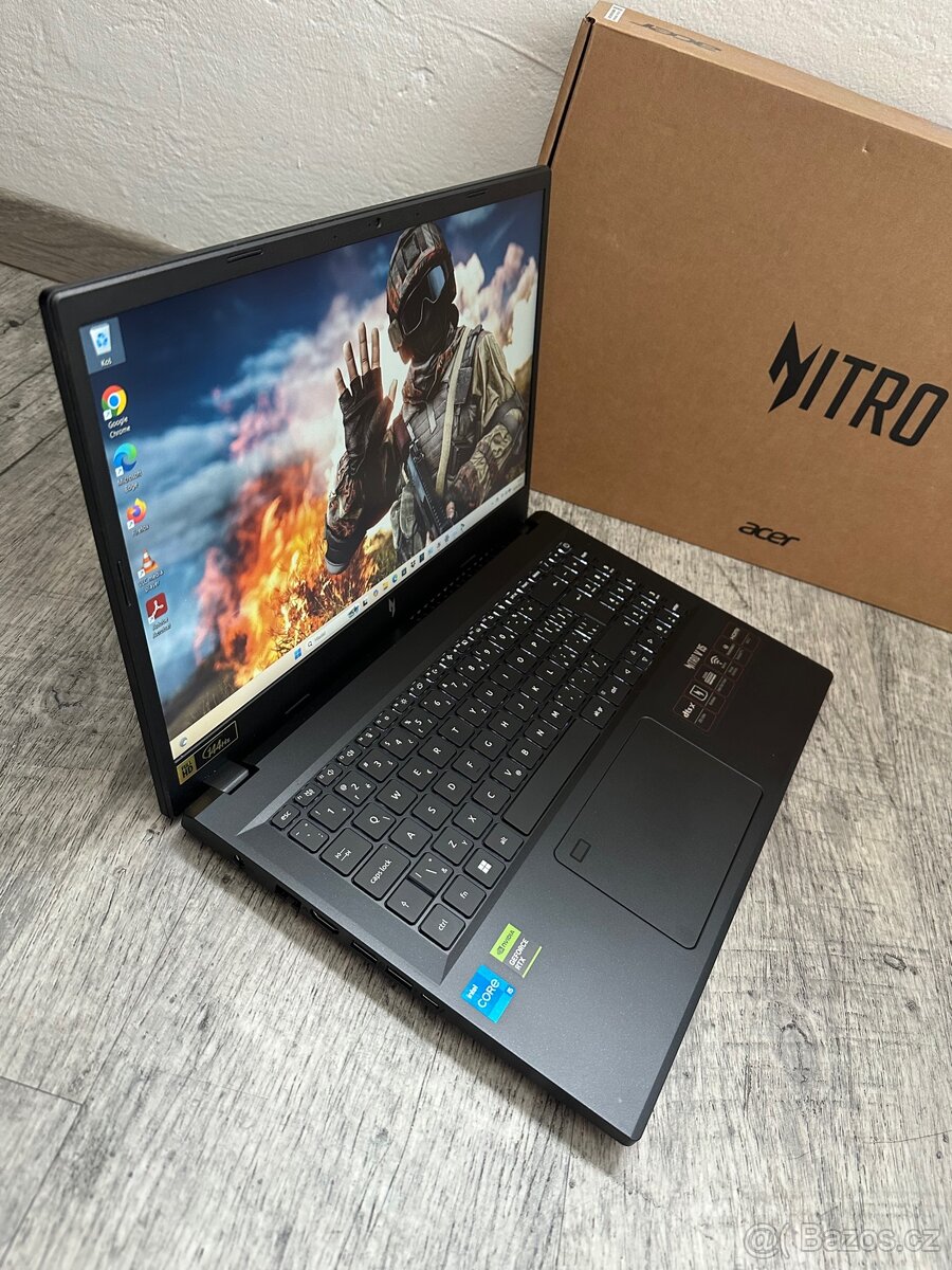 ZÁRUKA r.2030-HERNÍ MAŠINA-ACER NITRO-i5 13.gen/SSD/RTX/W11 - 5