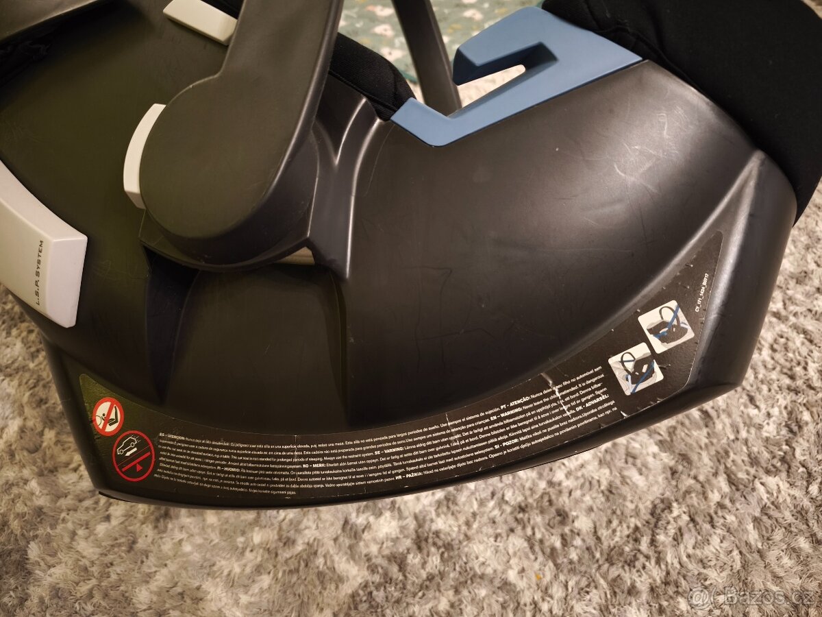 Autosedačka CYBEX ATON 5 pro pás a i ISOFIX – 0–13 kg - 5