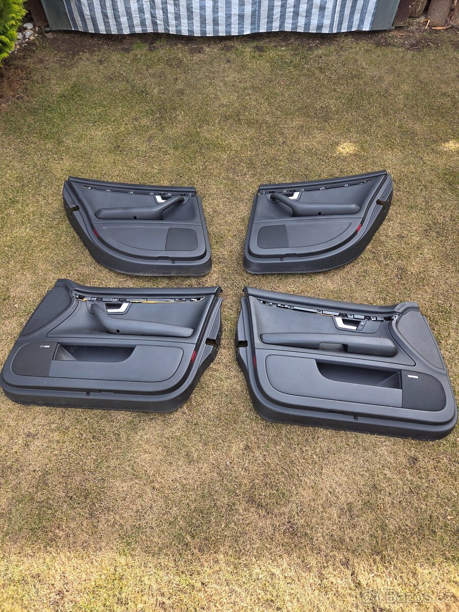 Audi a4 b6/b7 kožený sedačky - 5