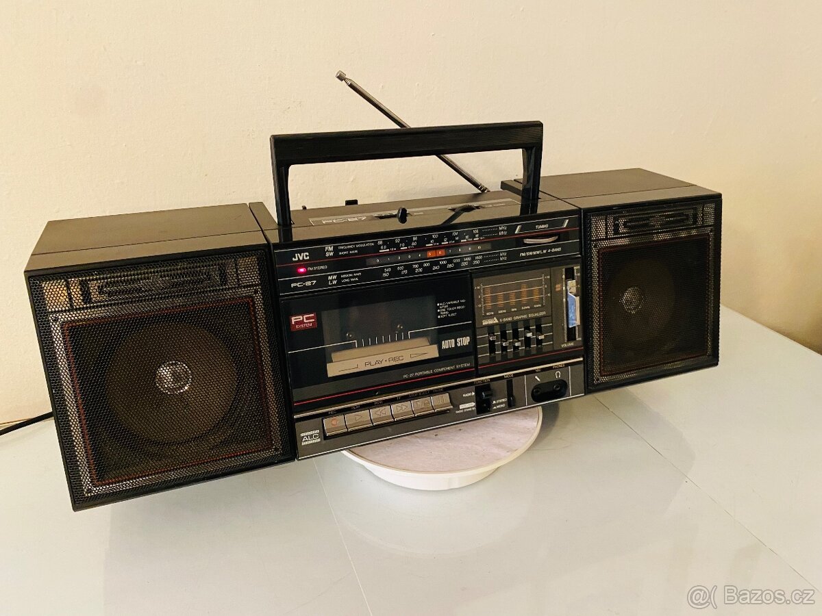 Radiomagnetofon JVC PC 27, rok 1987 - 5