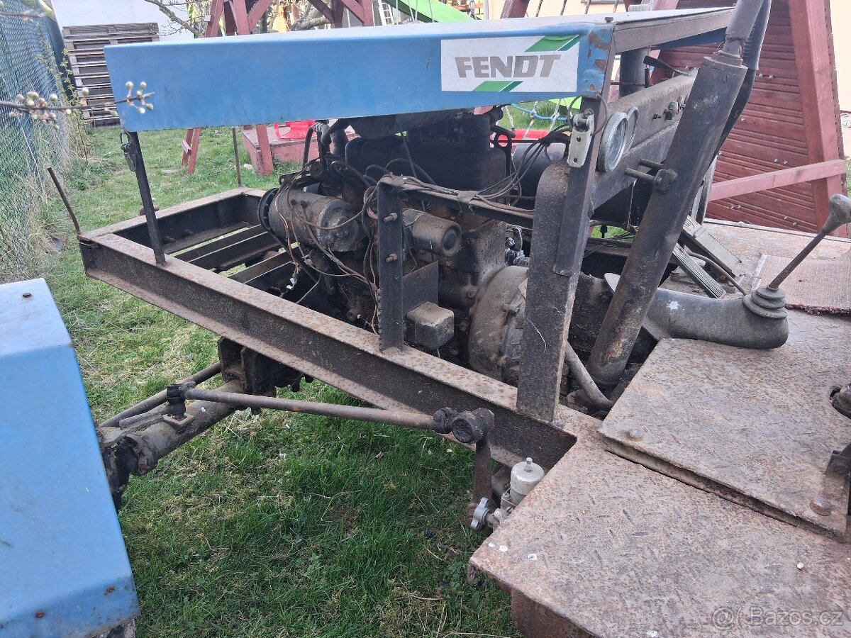 Traktor malotraktor domácí výroby - 5