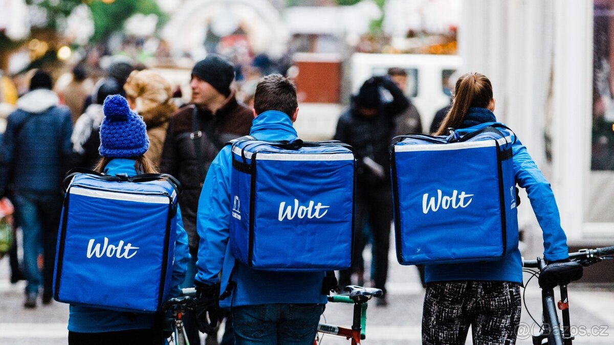 PŘIJMEME KURÝRY pro rozvoz WOLT - ŘÍČANY - 5