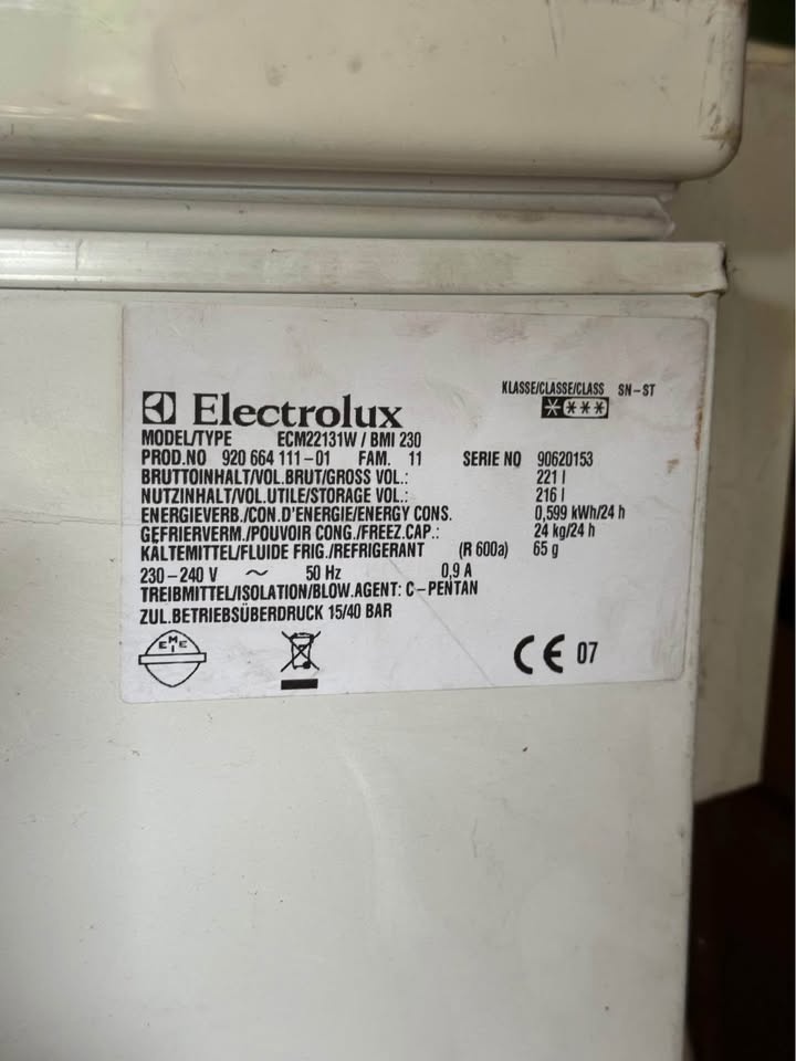 Mrazák Electrolux ECM22131W / BMI 230 - 5